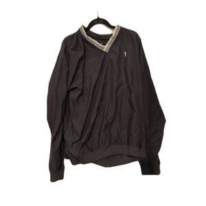 Austin Golf V-Neck Black Pullover  Mens L